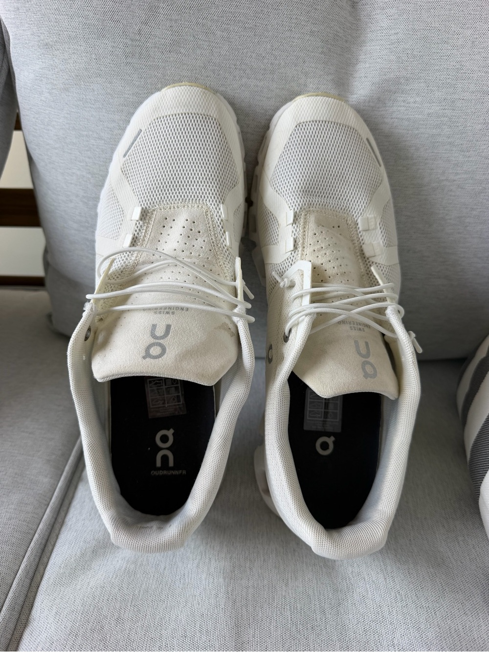 On Running Men's Athletic Sneakers in White